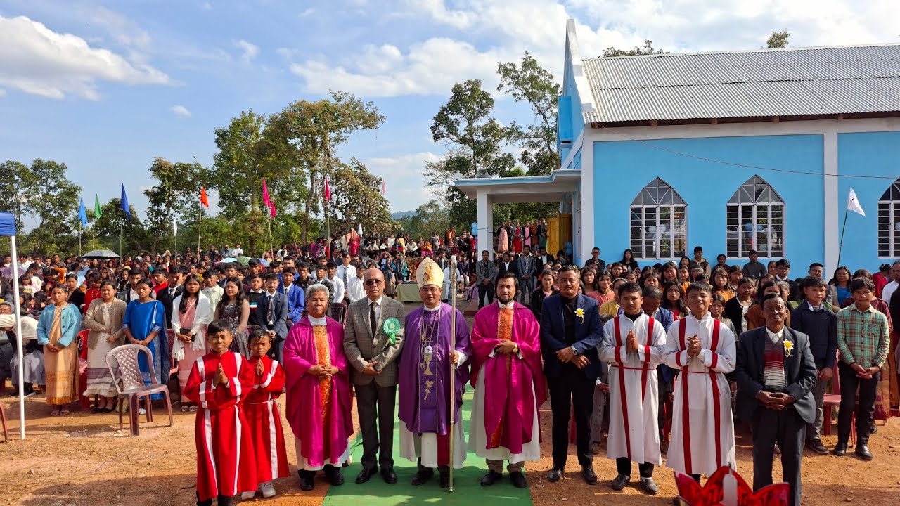 Освящение церкви Святого Иоанна. Католическая церковь Иоанна Марии Вианнея.