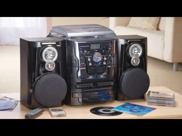 Black Zennox Midi Hi Fi System Youtube