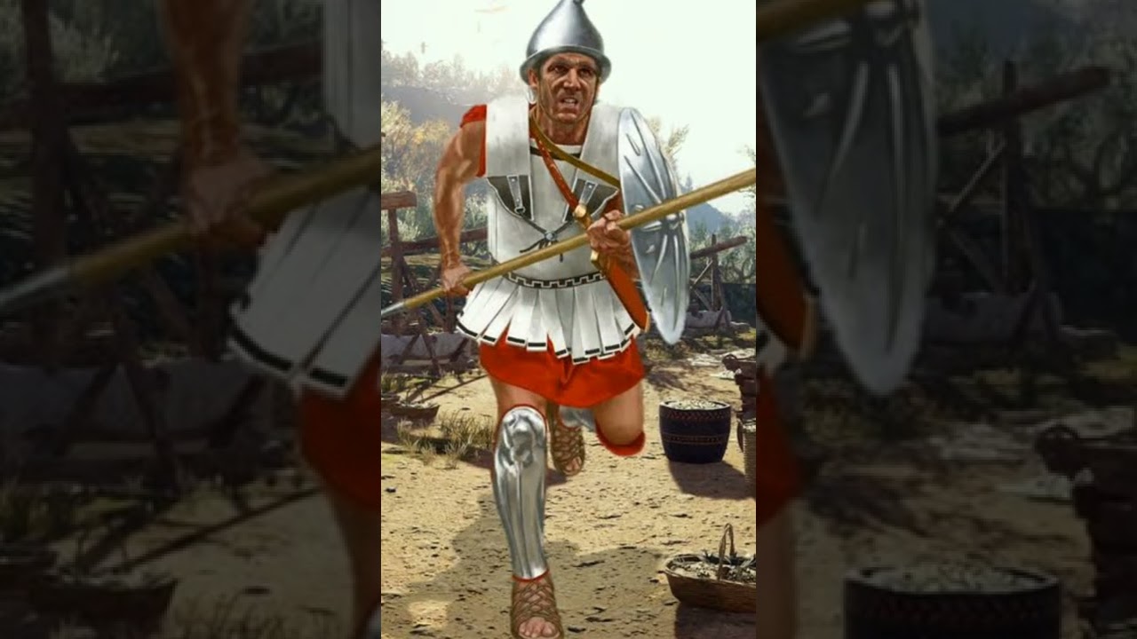 🛡How Macedonian infantry used their shields🛡