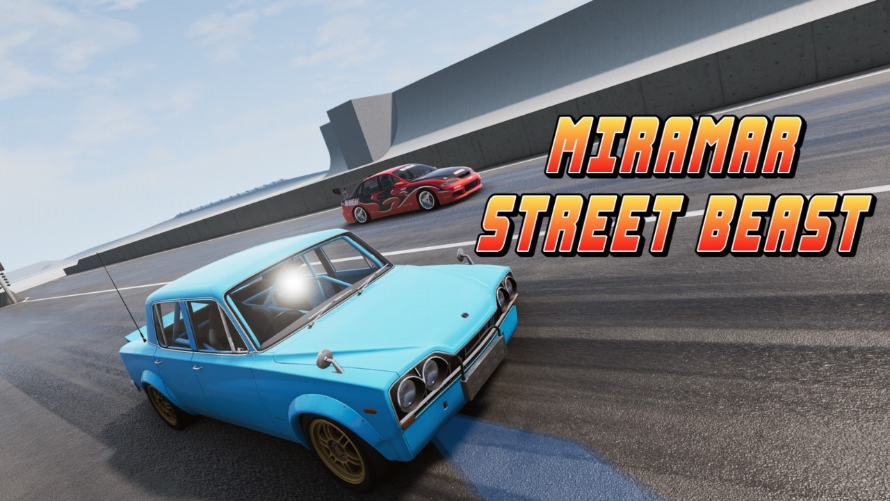 Creating a competitive Miramar in BeamNG.drive