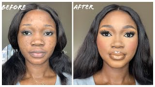 EVERYDAY MAKEUP TUTORIAL UNDER 10mins |SOFT GLAM| #simplemakeuptutorial #naturalmakeup screenshot 4