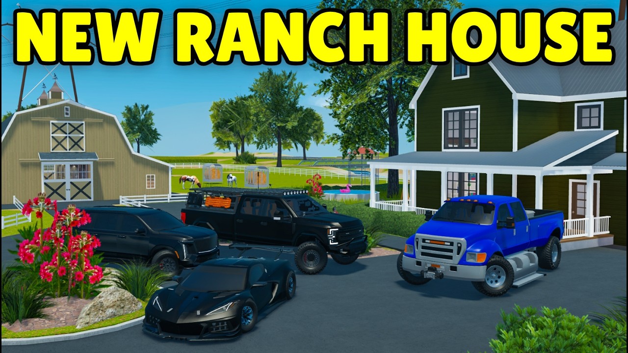 I Bought & Moved into the Brand NEW Ranch House in Roblox Southern ...
