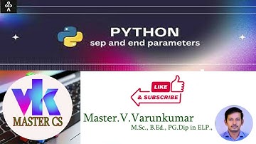 Using sep & end Parameters in Python