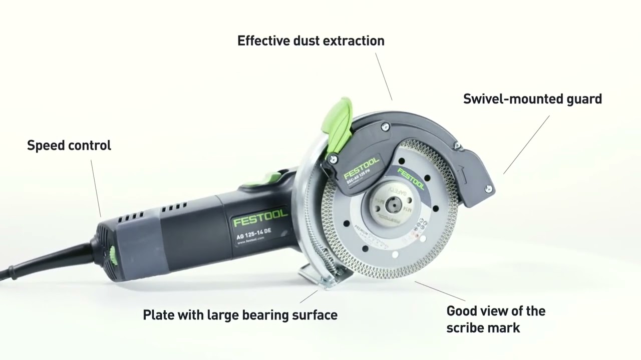 Festool Diamond cutting systems DSC AG 125 FH