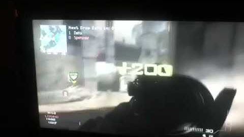 MW3 triple kill feed