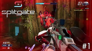 Splitgate PS4 Gameplay #1 (Halo & Portal had a baby)