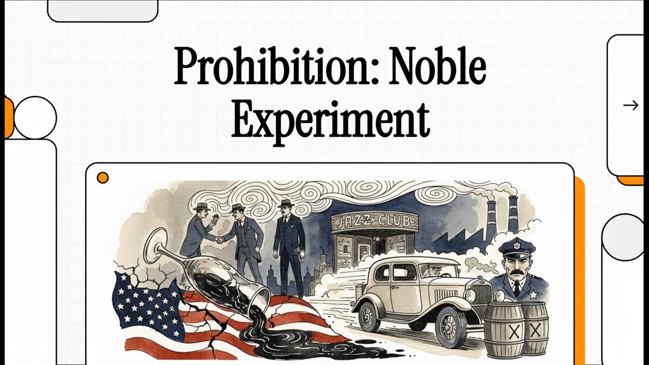 Сухой закон: благородный эксперимент Америки