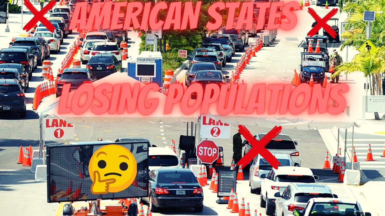 10 (American States) Losing Population