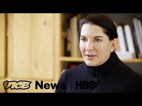 Marina Abramovic's Silent Birthday Celebration: VICE News Tonight on HBO