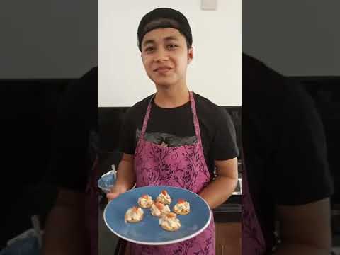 HOW TO MAKE TUNA EGG CANAPES AND CHEESE STICK