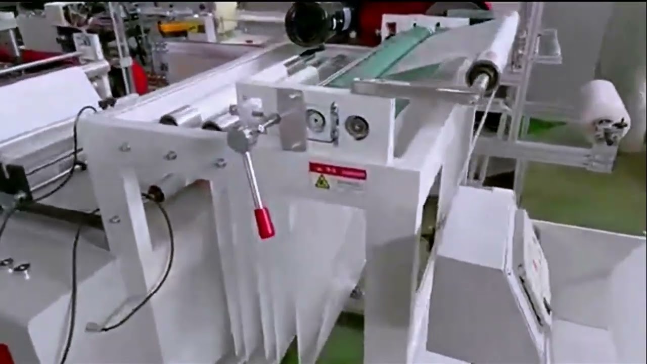 plastic Apron making machine fully automatic disposable clothes maker
