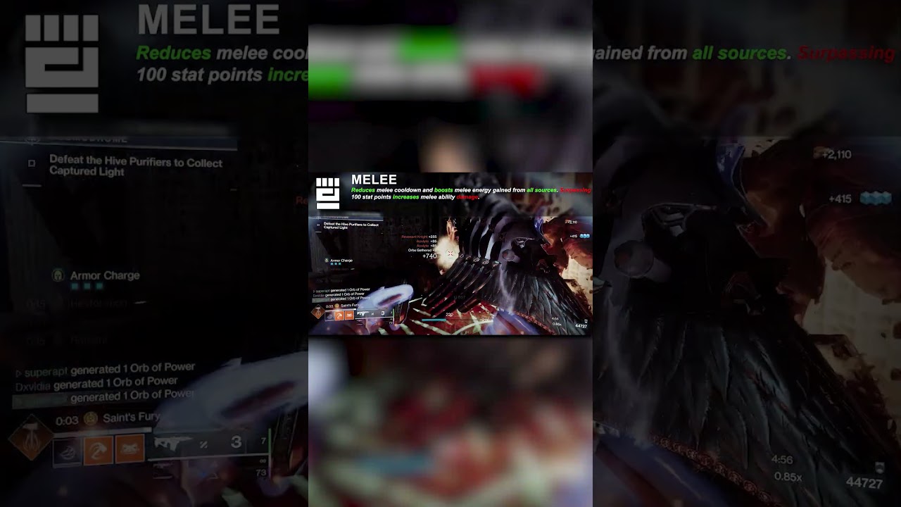 Why Your Melee Stat Is About To Matter So Much! 