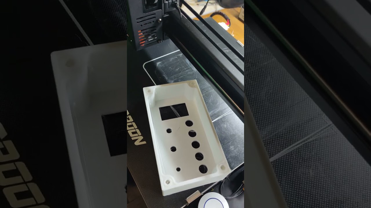 Отчет о печати передней панели ЛБП для БП ATX 1 февраля 2024 г.