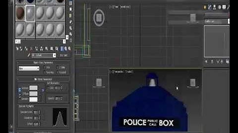 Tardis made in 3d max