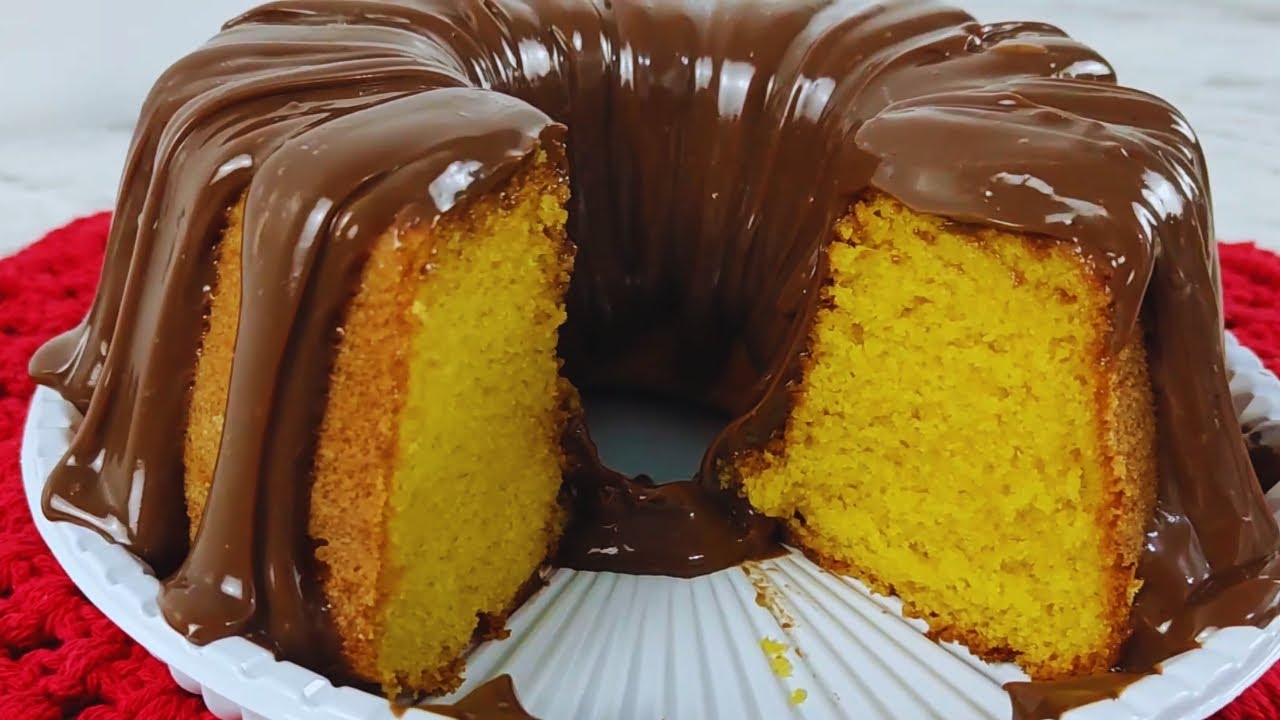 BOLO DE CENOURA COM BRIGADEIRO | BOLOS CASEIROS | SABRINA SANTOS