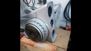 Robot gearbox A3 measurement performed by #aragonrobotics