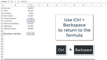 TUESDAY TIMESAVER: Ctrl + Backspace in Excel