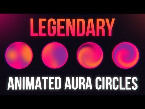 Gradient Aura Circle in after effects