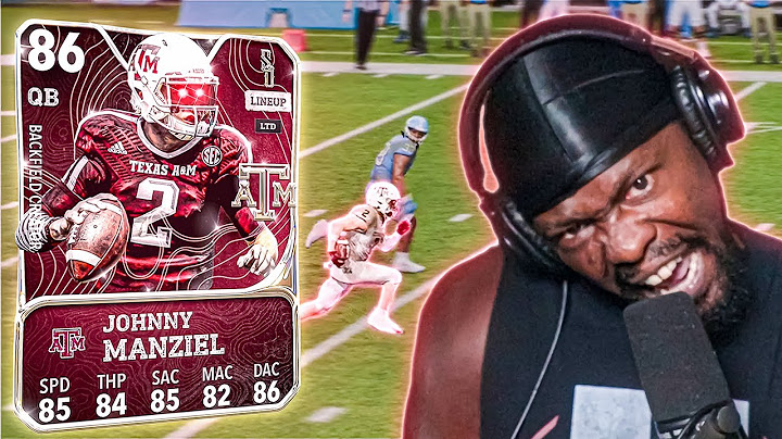 Johnny Manziel Is A GLITCH In College Football 26 Ultimate Team!