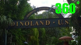 Animal Kingdom Dinoland USA 360˚ VR Walk Around HD Walt Disney World
