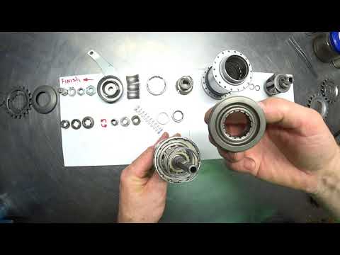 Sachs / SRAM Spectro S7 assembly (подробная сборка).