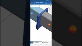 Skywalk Bridge Design Part 3 on Onshape Android