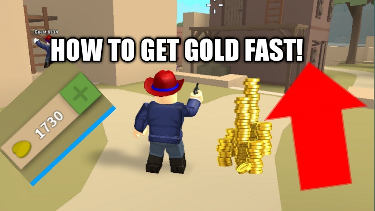 Code How To Get Gold Fast On Roblox Wild Revolvers Youtube