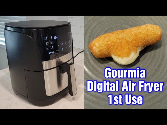 Gourmia GAF 486 4 QT Air Fryer Review Unboxing and How to Use