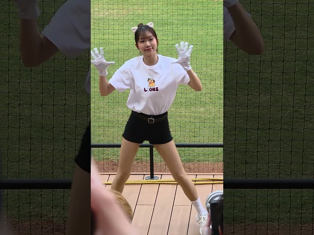 侯芳 統一獅 啦啦隊 Unigirls #亞太棒球場 #侯芳 #unigirls #啦啦隊直拍 #啦啦隊