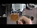 How to perfect shot espresso you Delonghi Dedica EC685 with Bottomless Portafilter [Brew Ratio 1:2]