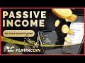 Platincoin presentation Do you receive passive income directly on your smartphone?