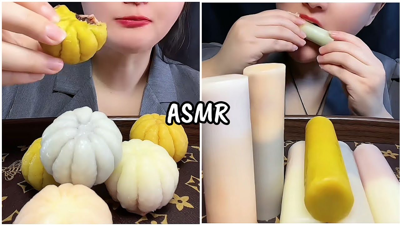 Satisfying Food Eating ASMR | ASMR Dessert Eating Food Mukbang | 음식 먹기 ASMR | 먹는 소리