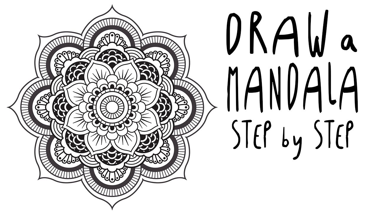 Featured image of post Easy Mandala Drawing Outline / Make sure you check out my content.