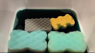 Like and subscribe.. #soapysponges #asmrsounds #asmrcleaning #asmr #asmr #asmr #pinesolasmr #foam