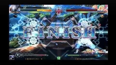 BBCP Hakumen Overdrive Neta Combos Part 2/3