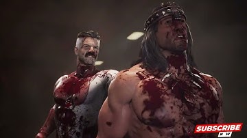 Mortal Kombat 1 - Conan Vs Omni Man