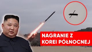 Przerażające nagranie z Korei Północnej. Kim Dzong Un testuje rakiety manewrujące