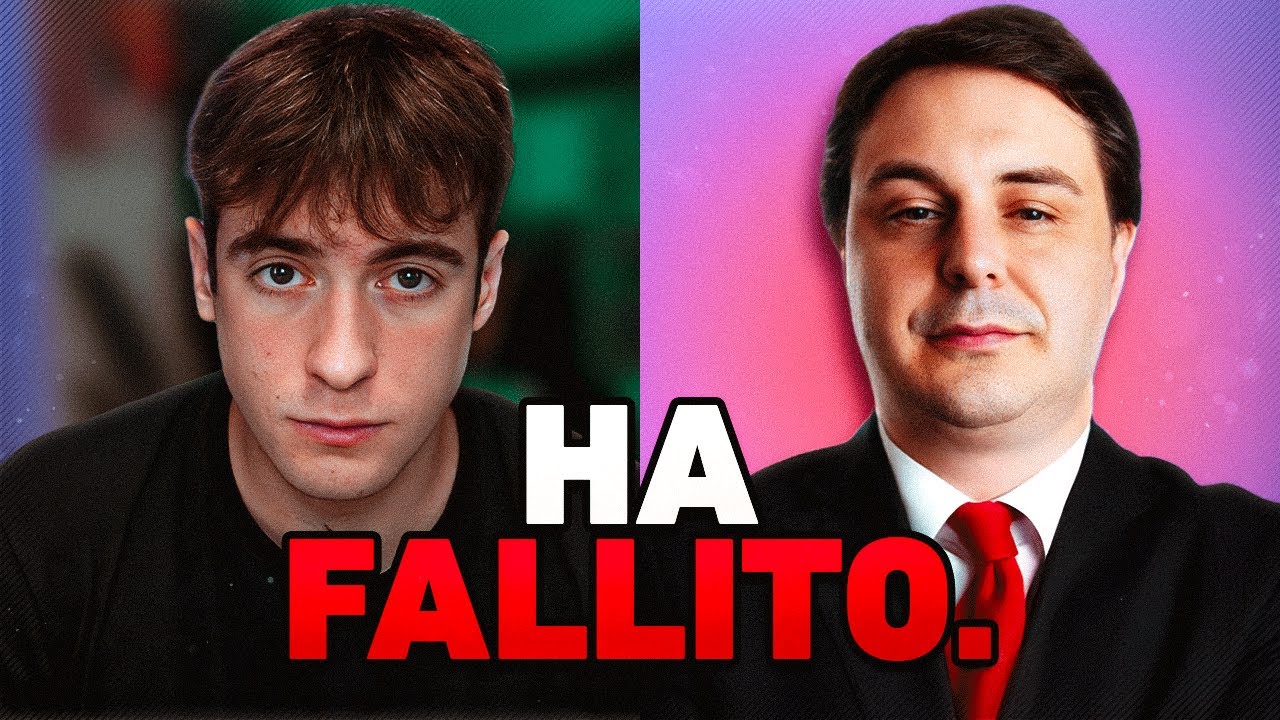 Hai fallito e te lo meriti.