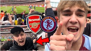 UTTER CARNAGE AS VILLA WIN AT ARSENAL! In Arsenal vs Aston Villa