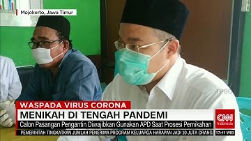 Menikah Ketika Corona Mewabah, Calon Pengantin Memakai APD | COVID-19 UPDATE (31/3/20)