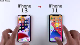 iPhone 13 vs iPhone 11 | SPEED TEST Resimi