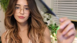 ASMR  A Lovely Girl gives you a Haircut and Shave ☀ (softspoken & whispered)