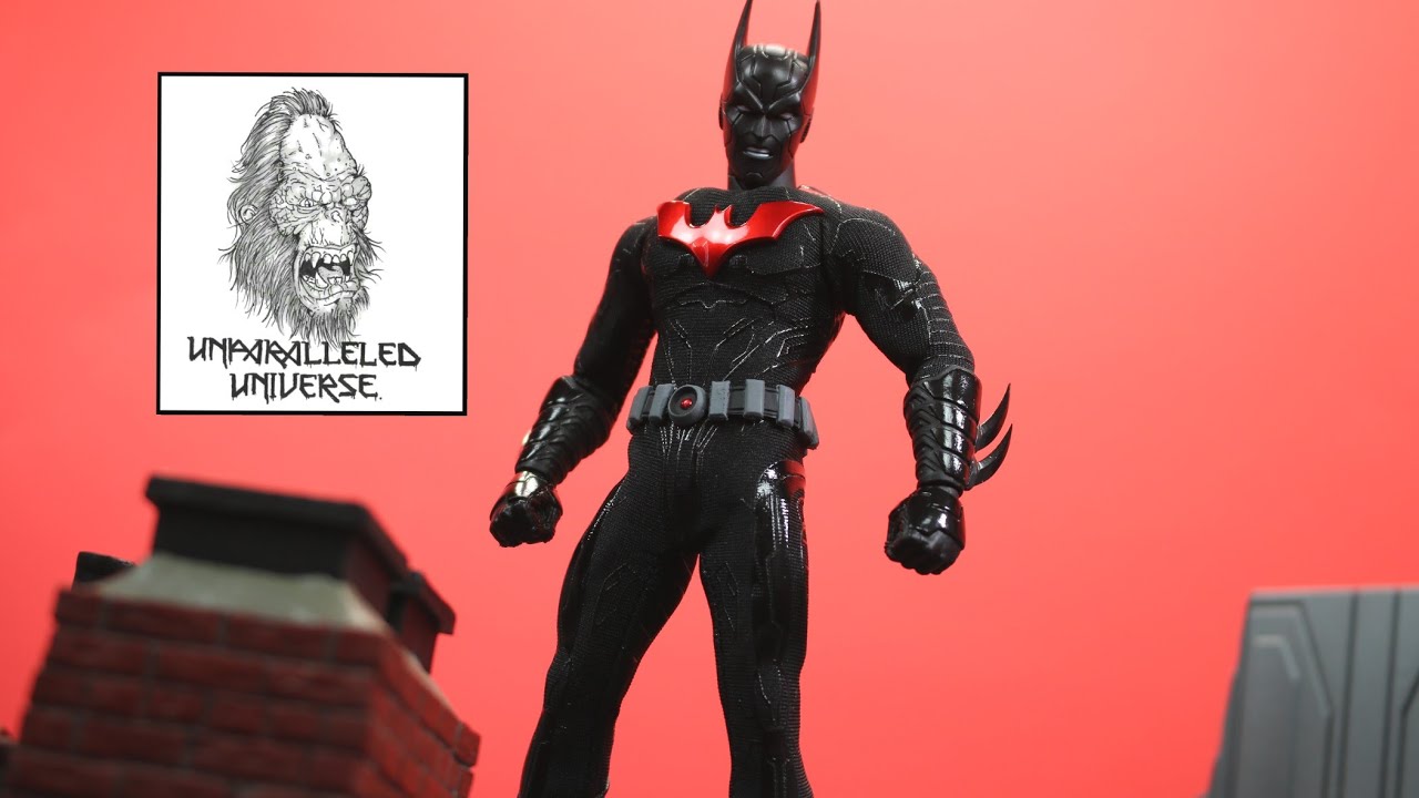 SDCC Exclusive Mezco Batman Beyond Action Figure Review - YouTube