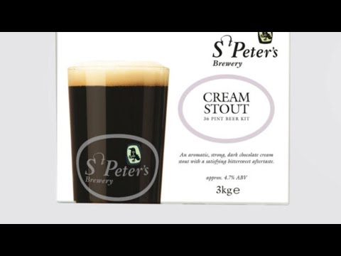 St Peters Cream Stout First Tasting After Fermentation/ Bottling  