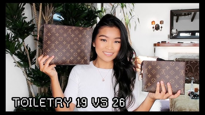 LOUIS VUITTON Old TOILETRY 26 vs New POCHE TOILETTE NM / UNBOXING /  COMPARISON 