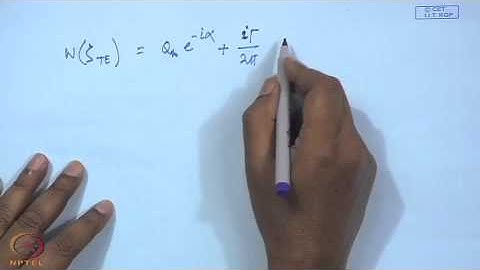 Mod-19 Lec-36 Zhukovsky Transformation (Contd.)