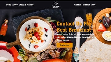 Build Complete Website Using HTML CSS  & BOOTSTRAP || part-2