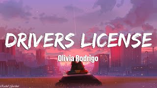 Video thumbnail of "Olivia Rodrigo – drivers license (Lyrics)"