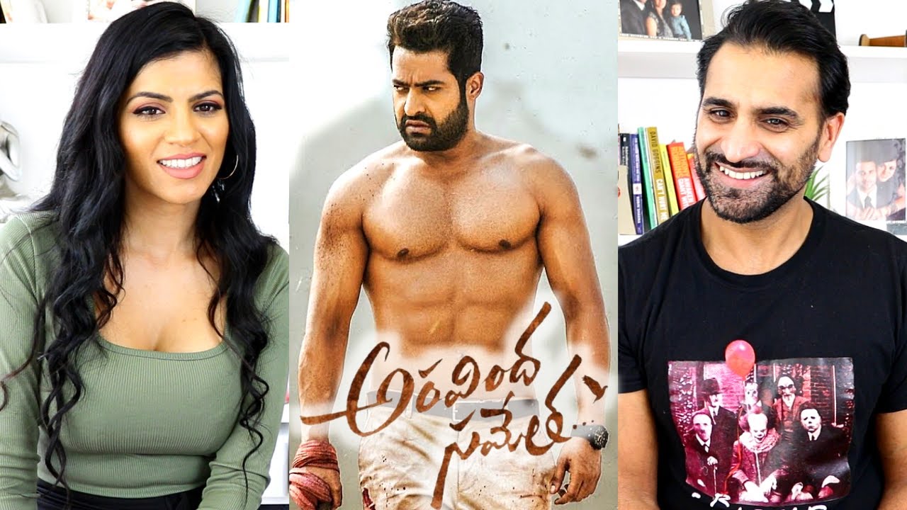 ARAVINDHA SAMETHA TRAILER REACTION!! | Jr. NTR |  Pooja Hegde | Trivikram | Thaman S