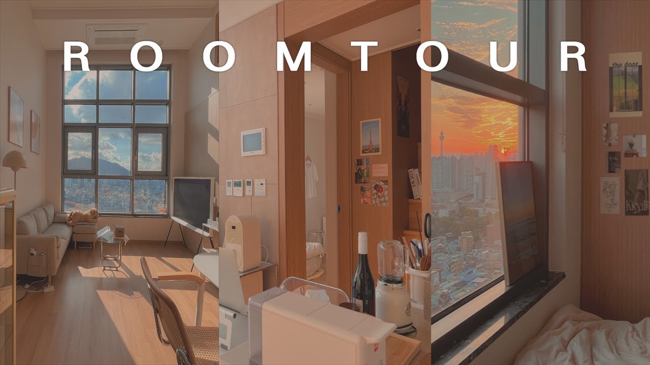 ROOM TOUR 투룸 복층 오피스텔 룸투어•14평 인테리어•투룸 꾸미기•오늘의집 VIP 🏠 - YouTube